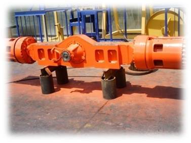 Cầu chủ động xe nâng Cotainer